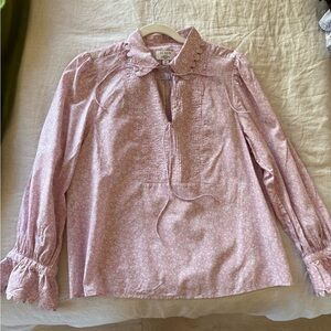J.Crew Liberty Fabric Shirt in Pink Floral